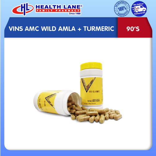 VINS AMC WILD AMLA+TURMERIC (90'S)